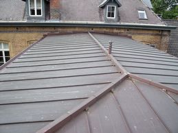 Rénovation toiture en cuivre à Overijse